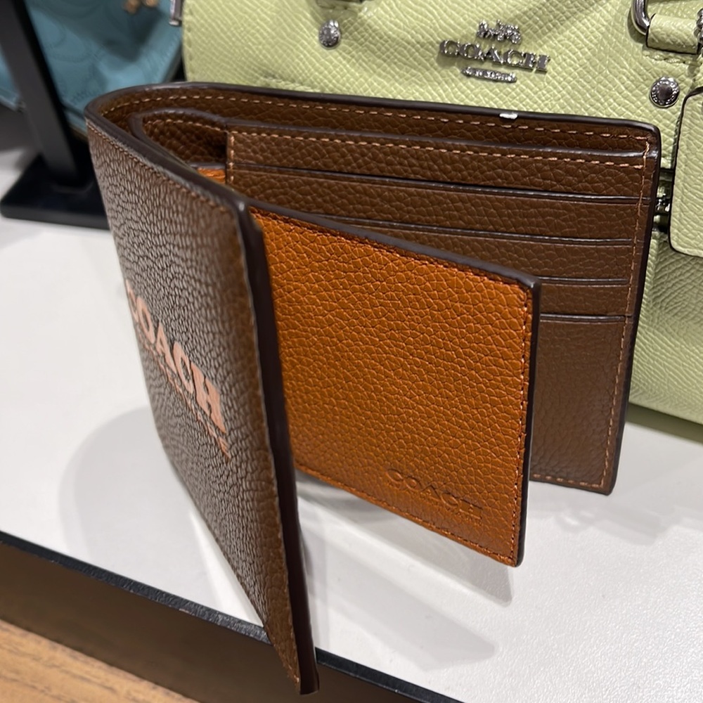 Coach 3 In 1 Wallet Leatherware
Dark Saddle/Canyon - Picture 2 of 16